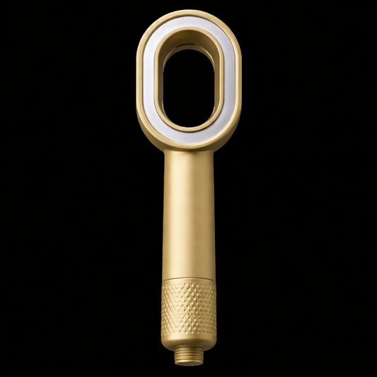 Pommeau de Douche Filtrant Or