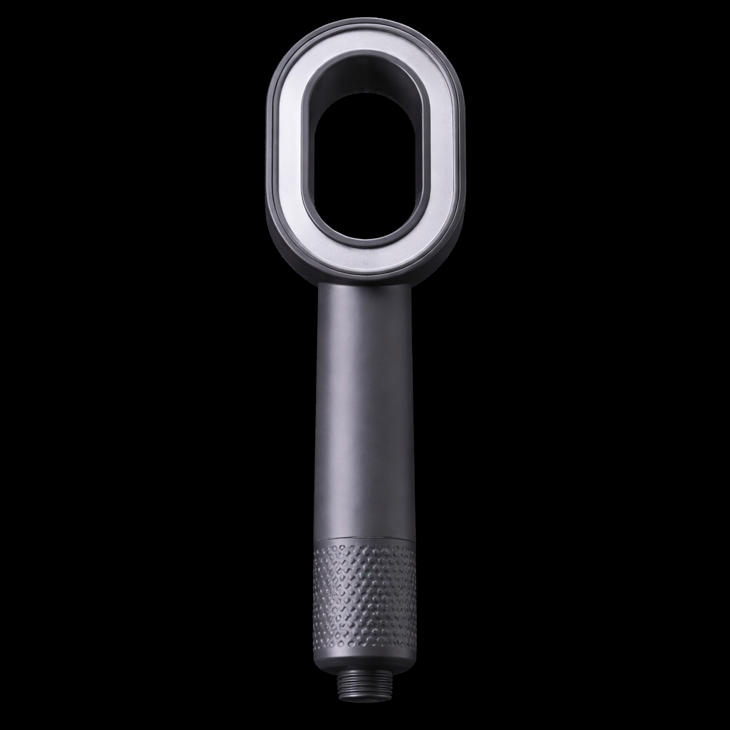 Pommeau de Douche Filtrant Gris Titane